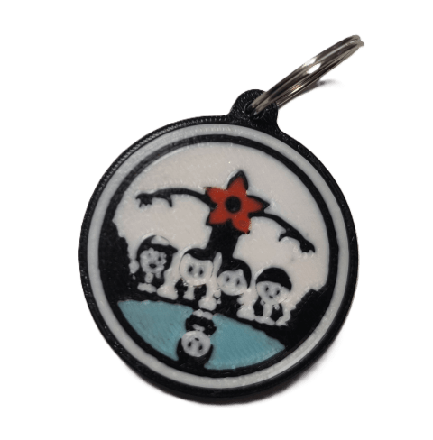 Брелок Stranger Things Demogorgon 2 Дуже дивні справи Демогоргон ABS пластик 4 см. - -