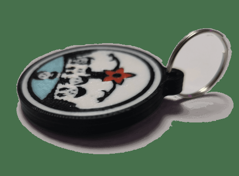 Брелок Stranger Things Demogorgon 2 Дуже дивні справи Демогоргон ABS пластик 4 см. - -