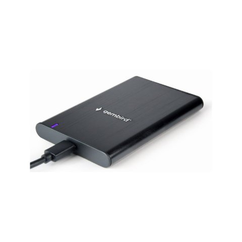 Карман внешний Gembird 2.5" USB3.1 alum black (EE2-U3S-6) - Нулевой остаток (Feed) - Нулевой остаток (Feed)