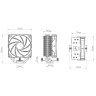 Кулер для процессора Deepcool AG400 LED