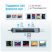 Считыватель флеш-карт ColorWay USB 2.0/USB-C to CF/SD/MicroSD (CW-CR-01) - Нулевой остаток (Feed)  - Нулевой остаток (Feed) 