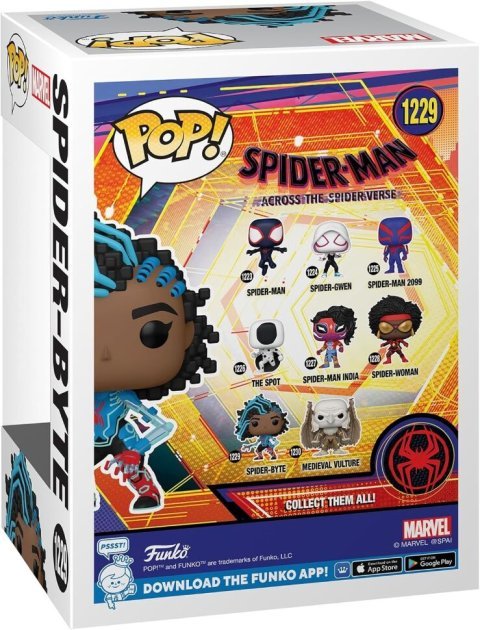 Фигурка Funko Marvel: Spider-Man Spider-Byte Фанко Байт-паук 1229 - -