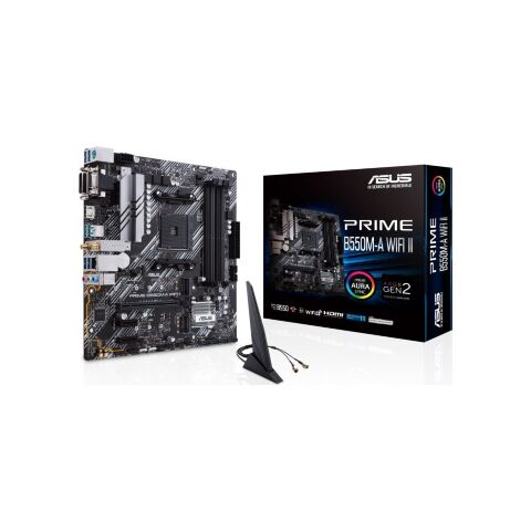 Материнская плата ASUS PRIME B550M-A WIFI II - Нулевой остаток (Feed) - Нулевой остаток (Feed)