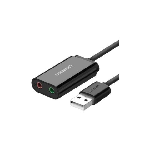 Звуковая плата Ugreen US205 black (30724) - Звуковые платы - Звуковые платы
