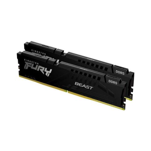Модуль памяти для компьютера DDR5 32GB (2x16GB) 6000 MHz Fury Beast Black Kingston Fury (ex.HyperX) (KF560C36BBE2K2-32) - Нулевой остаток (Feed)  - Нулевой остаток (Feed) 