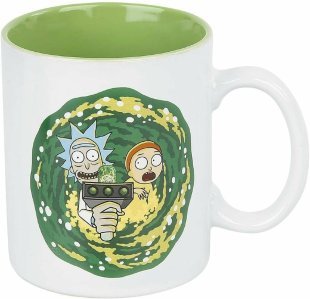 Подарочный набор Рик и Морти GB eye Rick And Morty Gift Box Portal (стакан, чашка, 2 подстаканника)