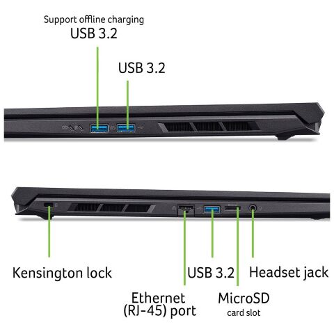 Ноутбук Acer Nitro V 16 ANV16-72-58YH (NH.QUSEU.003) - Ноутбуки  - Ноутбуки 