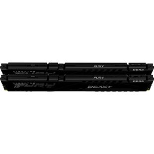 Модуль памяти для компьютера DDR5 64GB (2x32GB) 6000 MHz Beast Black EXPO Kingston Fury (ex.HyperX) (KF560C36BBEK2-64)