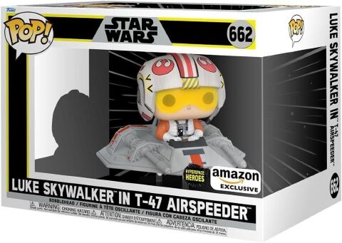 Фігурка Funko Star Wars Luke Skywalker in T-47 Airspeeder фанко Люк Скайуокер Exclusive 662 -   -  