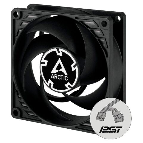 Кулер для корпуса Arctic P8 PWM PST CO (Black) (ACFAN00151A) - Вентиляторы к корпусам  - Вентиляторы к корпусам 