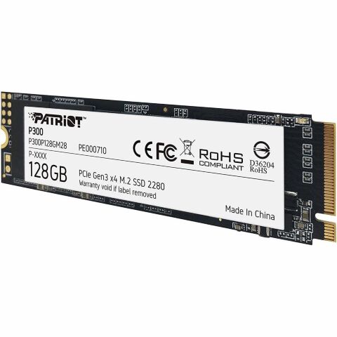 Накопитель SSD M.2 2280 128GB Patriot (P300P128GM28) - Внутренние SSD  - Внутренние SSD 