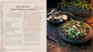 Книга кулинарная Ведьмак The Witcher Official Cookbook: Provisions, Fare, and Culinary Tales from Travels Across the Continent