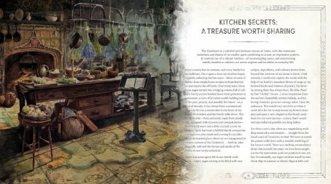 Книга кулинарная Ведьмак The Witcher Official Cookbook: Provisions, Fare, and Culinary Tales from Travels Across the Continent -   -