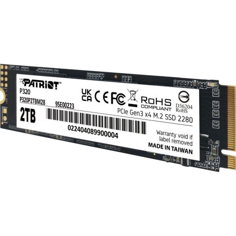 Накопитель SSD M.2 2280 2TB Patriot (P320P2TBM28) - Нулевой остаток (Feed)  - Нулевой остаток (Feed) 