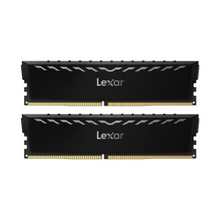 Модуль памяти для компьютера DDR4 16GB (2x8GB) 3600 MHz THOR Black Lexar (LD4U08G36C18LG-RGD)