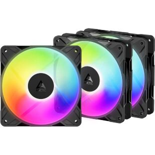 Кулер для корпуса Arctic P12 Pro Reverse A-RGB, 3 Pack (ACFAN00333A)