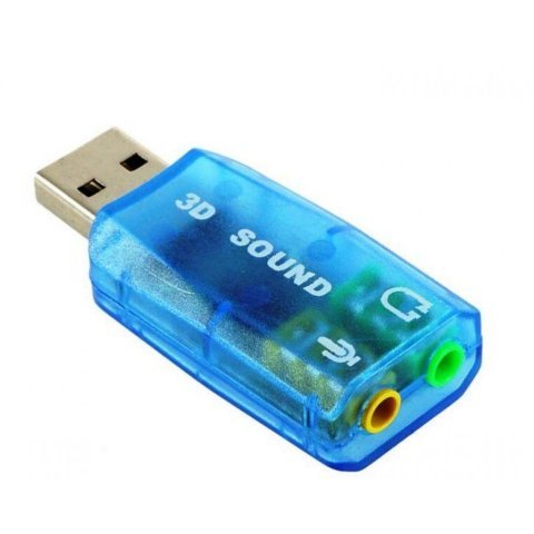 Звуковая плата Atcom USB-sound card (5.1) 3D sound (Windows 7 ready) (7807) - Нулевой остаток (Feed) - Нулевой остаток (Feed)