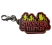 Брелок Stranger Things Дуже дивні справи Logo Keychain ABS пластик 4 см. - -