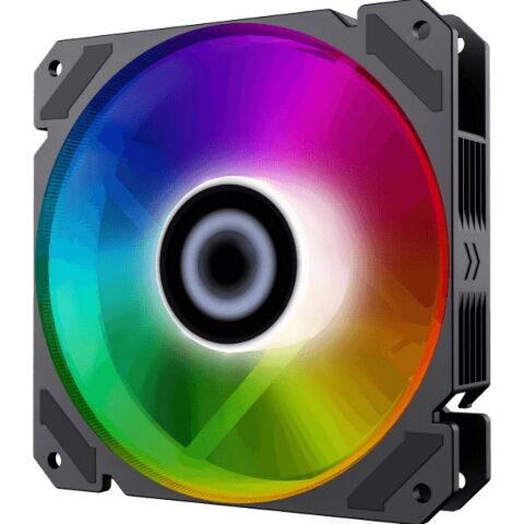 Кулер для корпуса Gamemax FN-12Rainbow-C9 - Вентиляторы к корпусам  - Вентиляторы к корпусам 