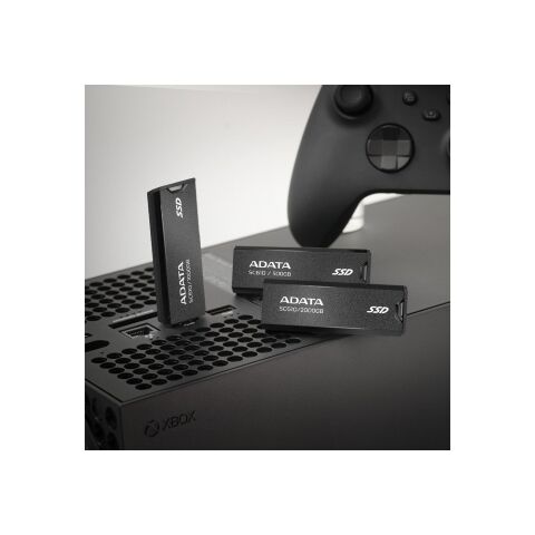 Накопитель SSD USB 3.2 500GB SD610 ADATA (SC610-500G-CBK/RD) - Нулевой остаток (Feed)  - Нулевой остаток (Feed) 