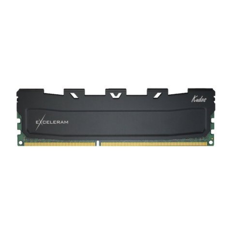 Модуль памяти для компьютера DDR3 8GB 1600 MHz Black Kudos eXceleram (EKBLACK3081611A) - Нулевой остаток (Feed)  - Нулевой остаток (Feed) 