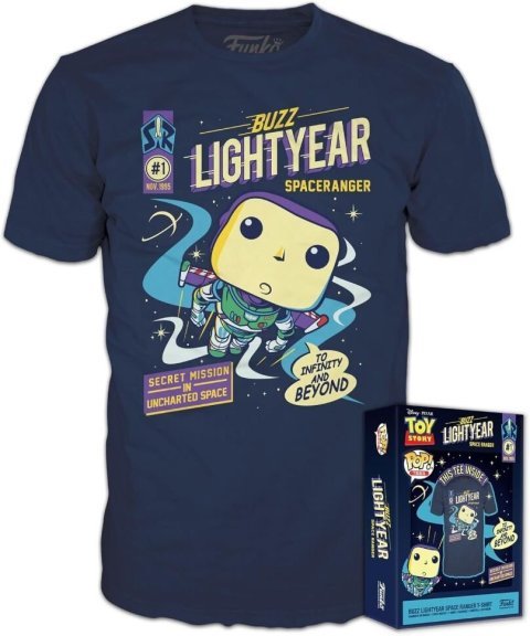 Футболка Funko Boxed Tee: Toy Story Buzz фанко История игрушек Базз (размер L) - -