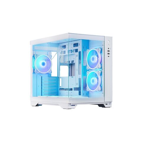 Корпус для ПК Chieftec VISIO (GM-30W-TG-OP) - Нулевой остаток (Feed) - Нулевой остаток (Feed)