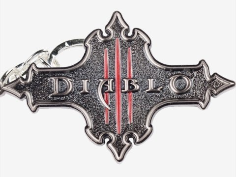 Брелок Diablo III Logo Keychain -   -