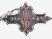 Брелок - Diablo III Logo Keychain -   -  