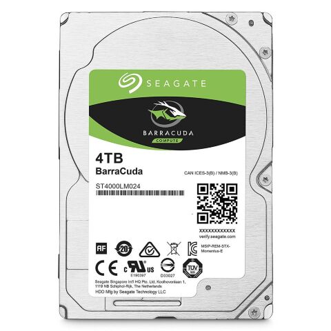 Жесткий диск для ноутбука 2.5" 4TB Seagate (ST4000LM024) - Внутренние HDD  - Внутренние HDD 