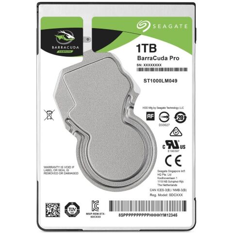 Жесткий диск для ноутбука 2.5" 1TB Seagate (ST1000LM049) - Нулевой остаток (Feed)  - Нулевой остаток (Feed) 