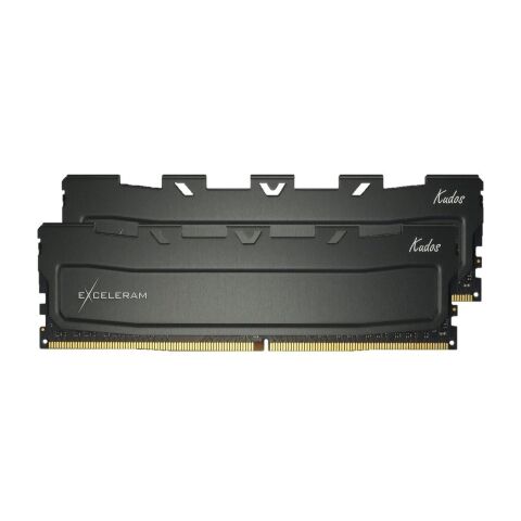 Модуль памяти для компьютера DDR4 32GB (2x16GB) 3200 MHz Black Kudos eXceleram (EKBLACK4323216XD) - Нулевой остаток (Feed) - Нулевой остаток (Feed)