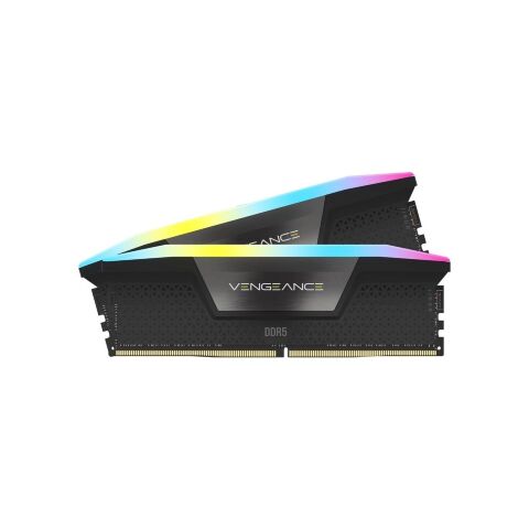 Модуль памяти для компьютера DDR5 96GB (2x48GB) 6800 MHz Vengeance RGB Black Corsair (CMH96GX5M2B6800C34) - Нулевой остаток (Feed) - Нулевой остаток (Feed)