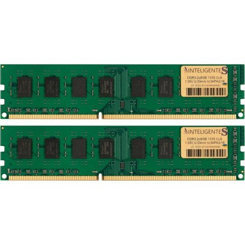 Модуль памяти для компьютера DDR3L 16GB (2x8GB) 1333 MHz INTELIGENTES (IU3AFA2/16) - Нулевой остаток (Feed)  - Нулевой остаток (Feed) 