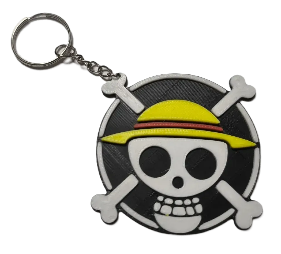Брелок One Piece Anime Ван-Піс Великий куш Keychain ABS пластик 6 см.