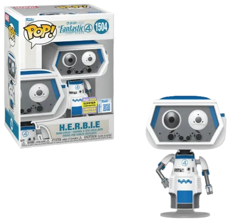 Фігурка Funko Marvel: Fantastic Four: HERBIE фанко Г.Є.Р.Б.І. (Exclusive) 1504 - -