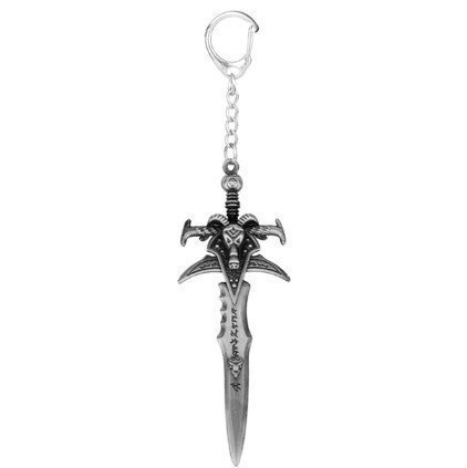 Брелок World of Warcraft Lich King  Metal Weapon Frostmourne фростморн -   -