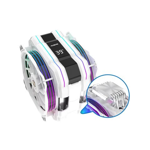 Кулер для процессора Alseye M120D-W-Plus II (AS.01.01.0051) - Кулеры к процессорам  - Кулеры к процессорам 