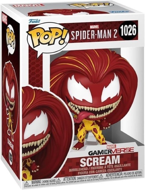 Фигурка Funko Marvel: Spider-Man Scream фанко Человек-паук Крик 1026 -   -  