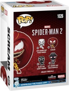 Фигурка Funko Marvel: Spider-Man Scream фанко Человек-паук Крик 1026