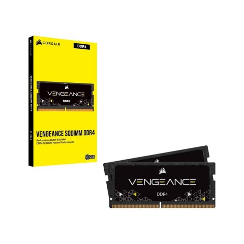 Модуль памяти для ноутбука SoDIMM DDR4 16GB (2x8GB) 3200 MHz Vengeance Corsair (CMSX16GX4M2A3200C22) - Нулевой остаток (Feed)  - Нулевой остаток (Feed) 