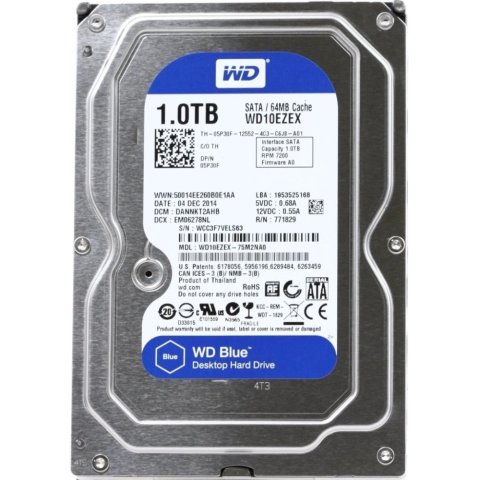 Жесткий диск 3.5" 1TB WD (WD10EZEX) - Нулевой остаток (Feed)  - Нулевой остаток (Feed)