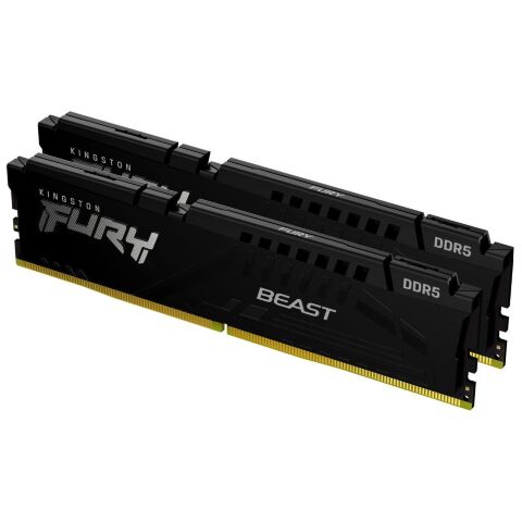 Модуль памяти для компьютера DDR5 16GB (2x8GB) 6000 MHz Beast Kingston Fury (ex.HyperX) (KF560C36BBEK2-16) - Нулевой остаток (Feed) - Нулевой остаток (Feed)