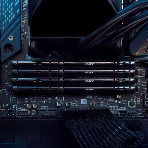 Модуль памяти для компьютера DDR5 16GB (2x8GB) 6000 MHz Beast Kingston Fury (ex.HyperX) (KF560C36BBEK2-16) - Нулевой остаток (Feed) - Нулевой остаток (Feed)