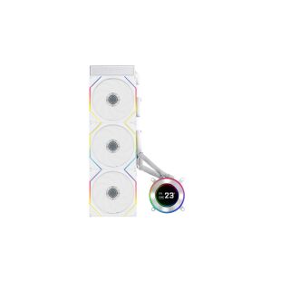 Система жидкостного охлаждения Lian Li HydroShift II LCD-C 360 FANLESS White (G89.GHS2LCD36W.00)