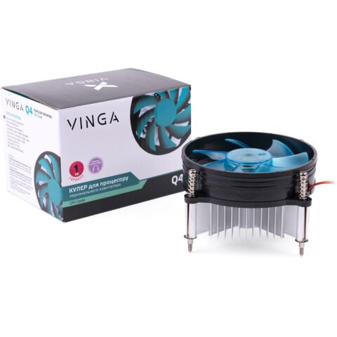Кулер для процессора Vinga Q4 - Нулевой остаток (Feed) - Нулевой остаток (Feed)