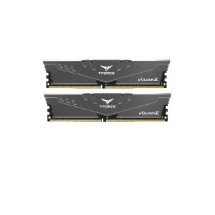 Модуль памяти для компьютера DDR4 16GB (2x8GB) 3200 MHz T-Force Vulcan Z Gray Team (TLZGD416G3200HC16FDC01)