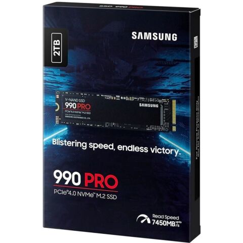 Накопитель SSD M.2 2280 2TB 990 PRO Samsung (MZ-V9P2T0BW) - Нулевой остаток (Feed)  - Нулевой остаток (Feed) 