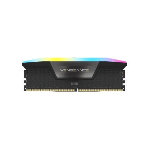 Модуль памяти для компьютера DDR5 96GB (2x48GB) 7200 MHz Vengeance RGB Black Corsair (CMH96GX5M2B7200C40) - Нулевой остаток (Feed) - Нулевой остаток (Feed)