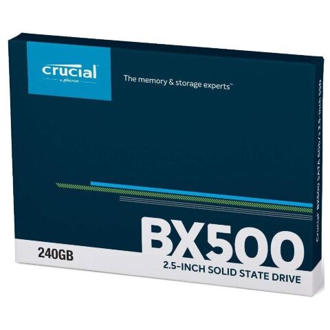 Накопитель SSD 2.5" 240GB Micron (CT240BX500SSD1) - Внутренние SSD  - Внутренние SSD 